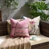 550x550-40303.jpg Unyqoos® Set van 4 waterdichte kussenslopen met bloemenmotief voor buitengebruik