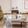 550x550-40341.jpg Unyqoos® Set van 4 decoratieve kerst kussenslopen met feestelijke wintermotieven