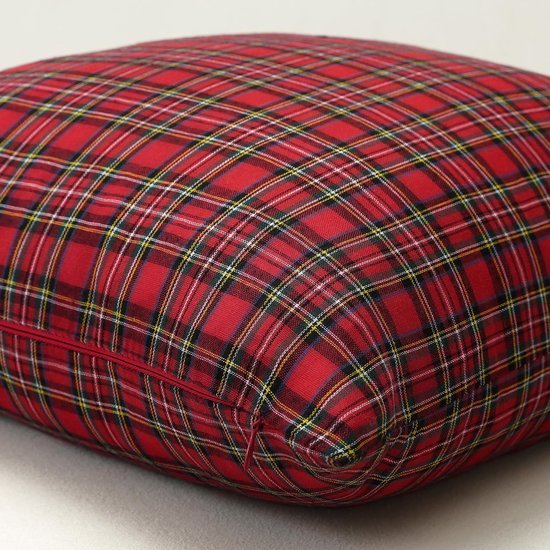 Unyqoos® Decoratieve tartan kussenhoes voor bank en slaapkamer in rood 30x50 cm