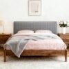 550x550-40407.jpg Unyqoos® Stijlvolle en Zachte Hoes voor Bedhoofdeinde met Klein Ruitpatroon 160cm