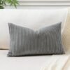 Unyqoos® Zachte en stijlvolle corduroy kussensloop voor decoratieve sierkussens