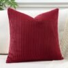 550x550-40505.jpg Unyqoos® Decoratieve wijnrode corduroy kussensloop voor een stijlvolle woonkamer
