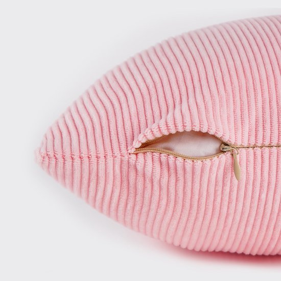 Unyqoos® Set van 4 decoratieve kussenhoezen van zacht corduroy voor diverse ruimtes