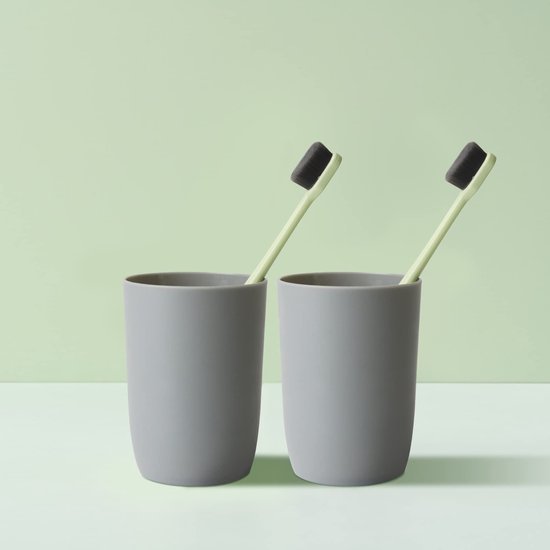 Ibenzoa® Set van vier veelzijdige kunststof bekers voor dagelijks gebruik en reizen Ibenzoa® Set van vier veelzijdige kunststof bekers voor dagelijks gebruik en reizen