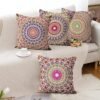 550x550-40708.jpg Unyqoos® Set van 4 kleurrijke boho-kussenslopen met mandala en bloemenmotief