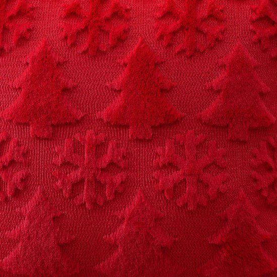 Unyqoos® Set van twee decoratieve kussenhoezen met kerstmotief voor huisinrichting