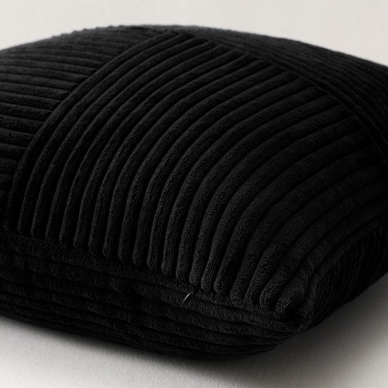 Unyqoos® Stijlvolle Corduroy Kussenhoes met Kruisstrepen voor Woonkamerdecoratie