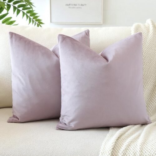550x550-40754.jpg Unyqoos® Set van 2 stijlvolle fluwelen kussenslopen voor banken en bedden