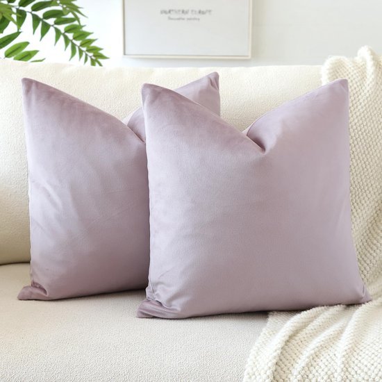 550x550-40754.jpg Unyqoos® Set van 2 stijlvolle fluwelen kussenslopen voor banken en bedden