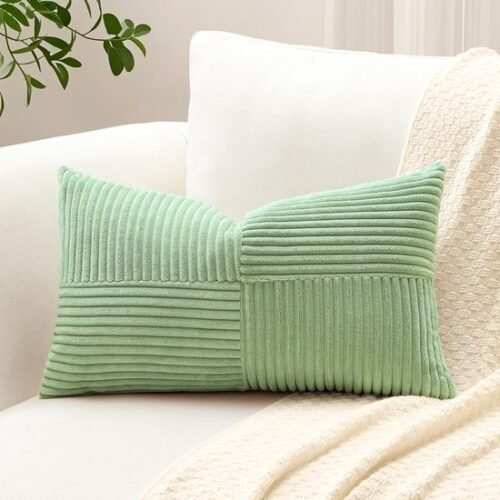550x550-40870.jpg Unyqoos® Zachte Corduroy Kussensloop met Gestreept Patroon voor Woonkamerdecoratie