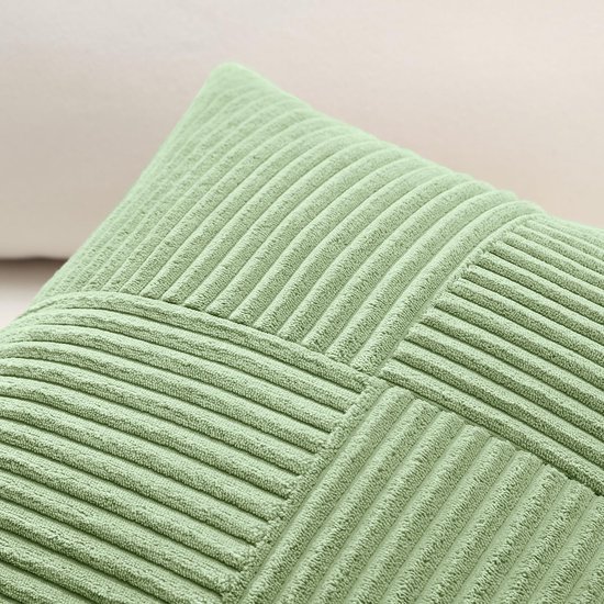 550x550-40875.jpg Unyqoos® Zachte Corduroy Kussensloop met Gestreept Patroon voor Woonkamerdecoratie