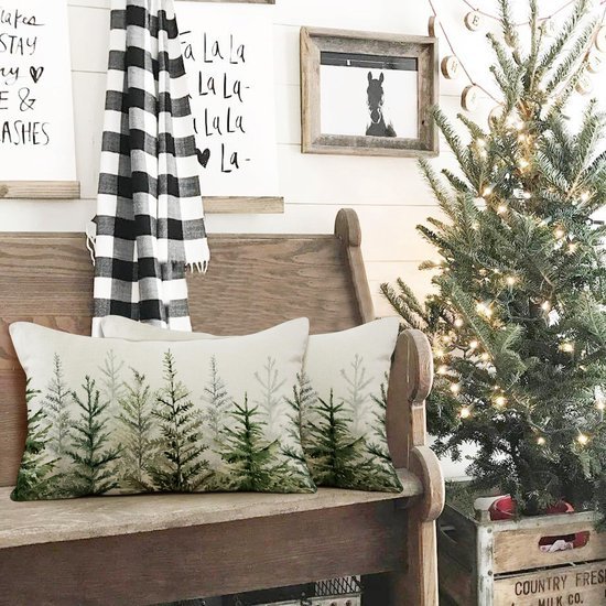 550x550-40897.jpg Unyqoos® Set van 2 kerstkussenslopen voor decoratief gebruik in huis, 40 x 60 cm