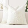 Unyqoos® Set van 2 decoratieve kussenslopen met winterse sneeuwvlok voor huisdecoratie