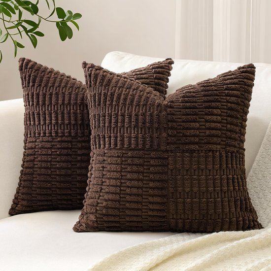 550x550-41029.jpg Unyqoos® Set van twee bohemian corduroy kussenslopen met verborgen ritssluiting
