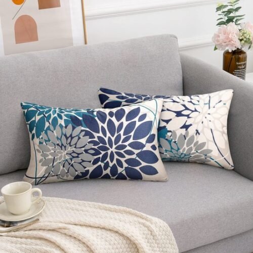 550x550-41060.jpg Unyqoos® Set van twee decoratieve kussenslopen met geometrisch patroon voor binnen en buiten
