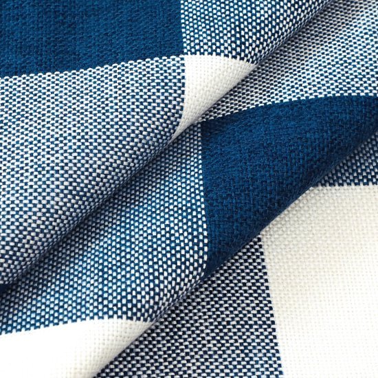 Unyqoos® Set van 2 decoratieve kussenhoezen met geruit patroon voor huisdecoratie, 40 x 40 cm