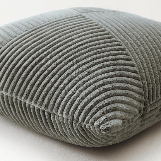 550x550-41138.jpg Unyqoos® Set van 2 Gestreepte Corduroy Kussenslopen voor Stijlvolle Woondecoratie