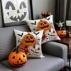 Unyqoos® Set van twee fluwelen kussenhoezen met herfstmotief voor huisdecoratie