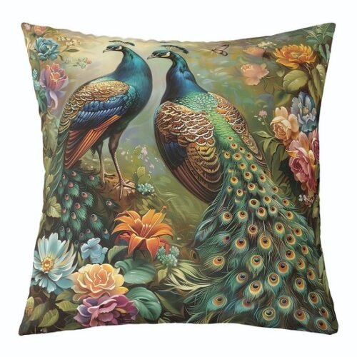 550x550-41213.jpg Unyqoos® Decoratieve kussenhoes met bloemen en vlinders voor binnen en buiten