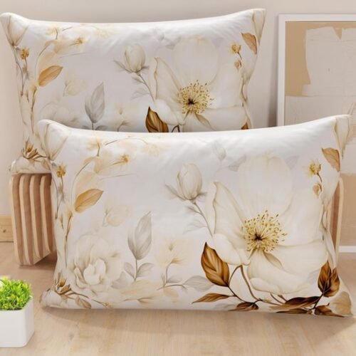 Unyqoos® Set van twee hypoallergene kussenhoezen 80x50 cm voor bank en bed