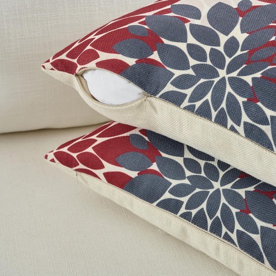 550x550-41324.jpg Unyqoos® Kleurrijke Boho Kussenslopen Set 45 x 45 cm met Dahlia Bloemenpatroon voor Binnen en Buiten