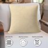 550x550-41360.jpg Unyqoos® Set van 2 zachte en stijlvolle crèmekleurige kussenslopen voor een luxe uitstraling