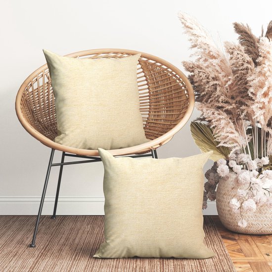 550x550-41362.jpg Unyqoos® Set van 2 zachte en stijlvolle crèmekleurige kussenslopen voor een luxe uitstraling