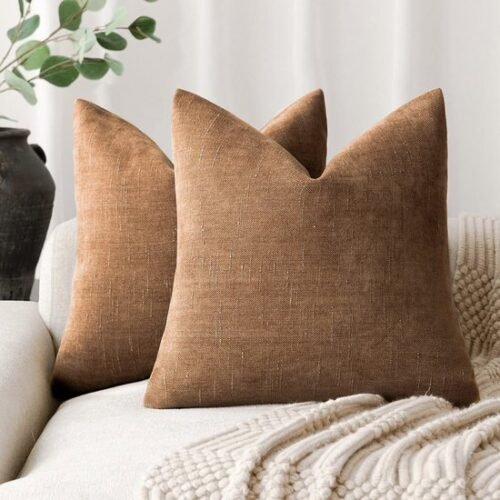 550x550-41365.jpg Unyqoos® Set van 2 zachte chenille kussenhoezen voor stijlvolle interieurdecoratie