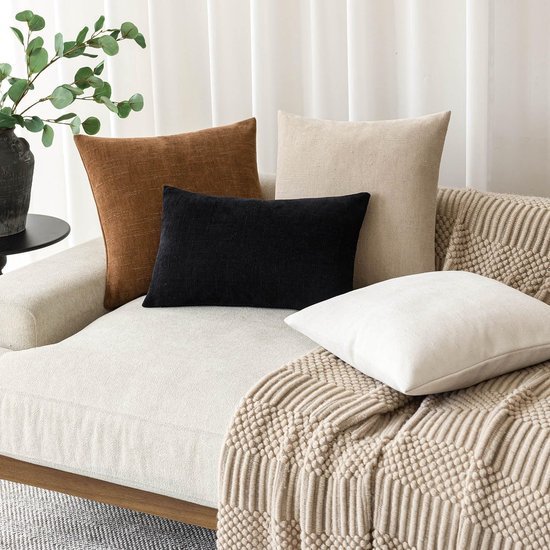 550x550-41366.jpg Unyqoos® Set van 2 zachte chenille kussenhoezen voor stijlvolle interieurdecoratie
