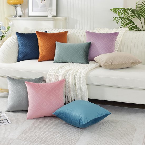 550x550-41384.jpg Unyqoos® Zachte en stijlvolle fluwelen kussenslopen 50x50 cm set van twee stuks