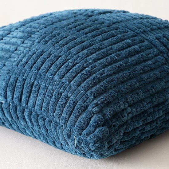 550x550-41395.jpg Unyqoos® Zachte corduroy kussensloop met bohemian strepen voor sfeervolle woondecoratie