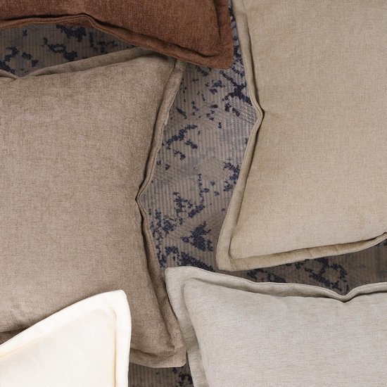 Unyqoos® Zachte chenille kussenhoezen met franjes voor een stijlvolle woonkamer