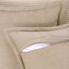 Unyqoos® Zachte chenille kussenhoezen met franjes voor een stijlvolle woonkamer