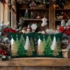550x550-41417.jpg Unyqoos® Set van 2 decoratieve kerstkussenhoezen met boerderijthema voor feestelijke sfeer