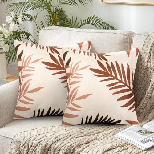 Unyqoos® Sierkussenhoes met Herfstbladeren Patroon voor Binnen en Buiten