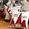 550x550-41433.jpg Unyqoos® Set van 4 decoratieve kerstkussenslopen voor woonkamer en slaapkamer