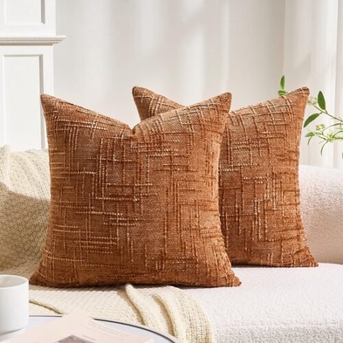 550x550-41458.jpg Unyqoos® Stijlvolle oranje chenille kussenhoezen voor moderne woondecoratie, set van 2