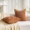 550x550-41459.jpg Unyqoos® Stijlvolle oranje chenille kussenhoezen voor moderne woondecoratie, set van 2