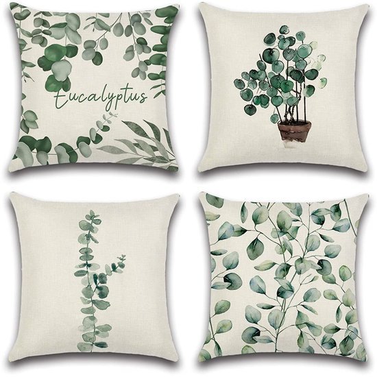 Unyqoos® Waterbestendige decoratieve kussenovertrekken voor binnen en buiten gebruik