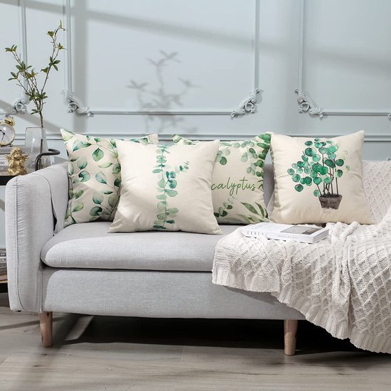 Unyqoos® Waterbestendige decoratieve kussenovertrekken voor binnen en buiten gebruik