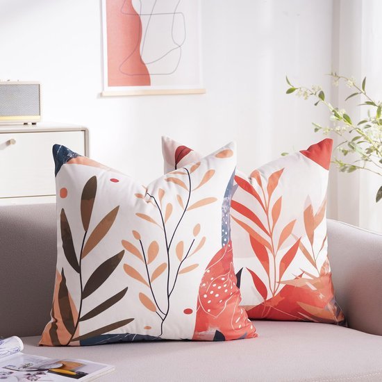 550x550-41487.jpg Unyqoos® Set van 4 fluwelen kussenhoezen met abstract boho ontwerp voor elk seizoen