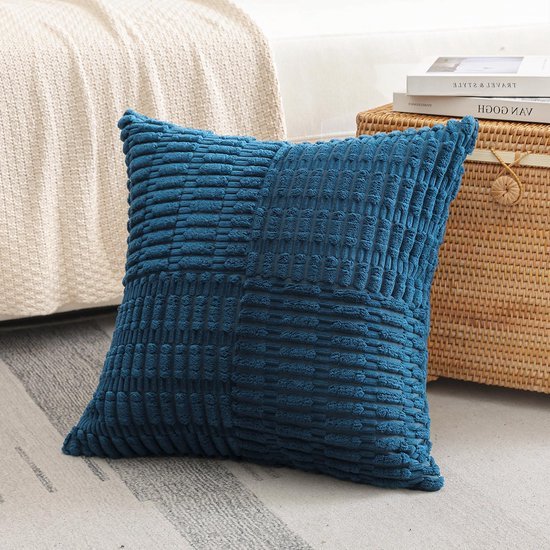550x550-41489.jpg Unyqoos® Set van 2 decoratieve corduroy kussenslopen met strepen voor een stijlvol interieur
