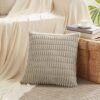 Unyqoos® Set van Vier Decoratieve Corduroy Kussenslopen voor Woonkamer en Slaapkamer