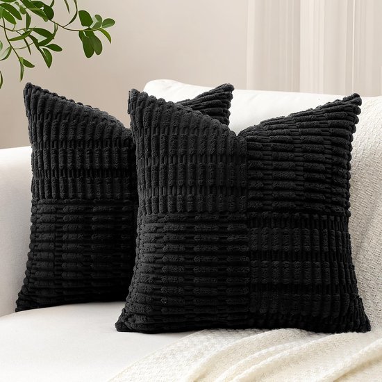 550x550-41658.jpg Unyqoos® Set van 2 decoratieve corduroy kussenslopen met streeppatroon voor woondecoratie