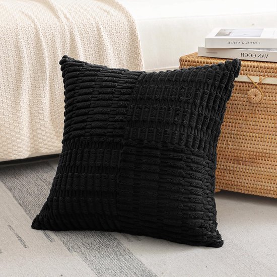 550x550-41660.jpg Unyqoos® Set van 2 decoratieve corduroy kussenslopen met streeppatroon voor woondecoratie