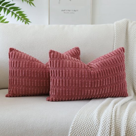 550x550-41672.jpg Unyqoos® Set van 2 decoratieve corduroy kussenslopen voor woonkamer en slaapkamer