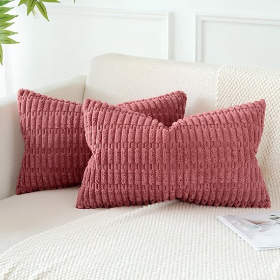 550x550-41673.jpg Unyqoos® Set van 2 decoratieve corduroy kussenslopen voor woonkamer en slaapkamer