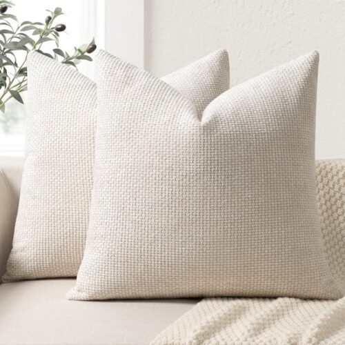 550x550-41689.jpg Unyqoos® Set van 2 zachte chenille kussenhoezen voor stijlvolle woondecoratie