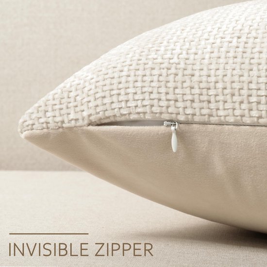 550x550-41693.jpg Unyqoos® Set van 2 zachte chenille kussenhoezen voor stijlvolle woondecoratie
