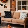 Unyqoos® Set van 2 decoratieve kussenhoezen voor herfst en Halloween sfeer